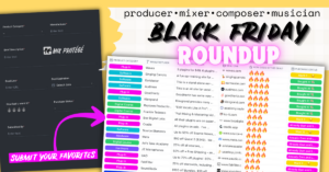 Black Friday Roundup - Featured Image 1