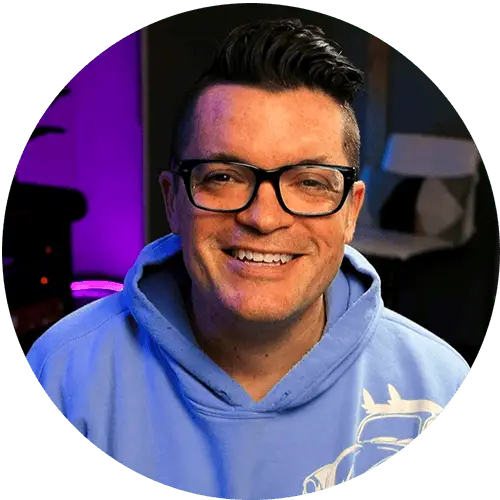 Headshot of producer, mixer, engineer Dana Nielsen, smiling