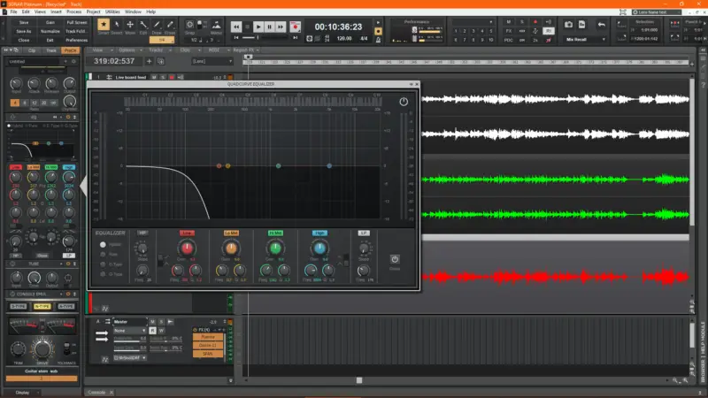 Guitar stem dupe low passed